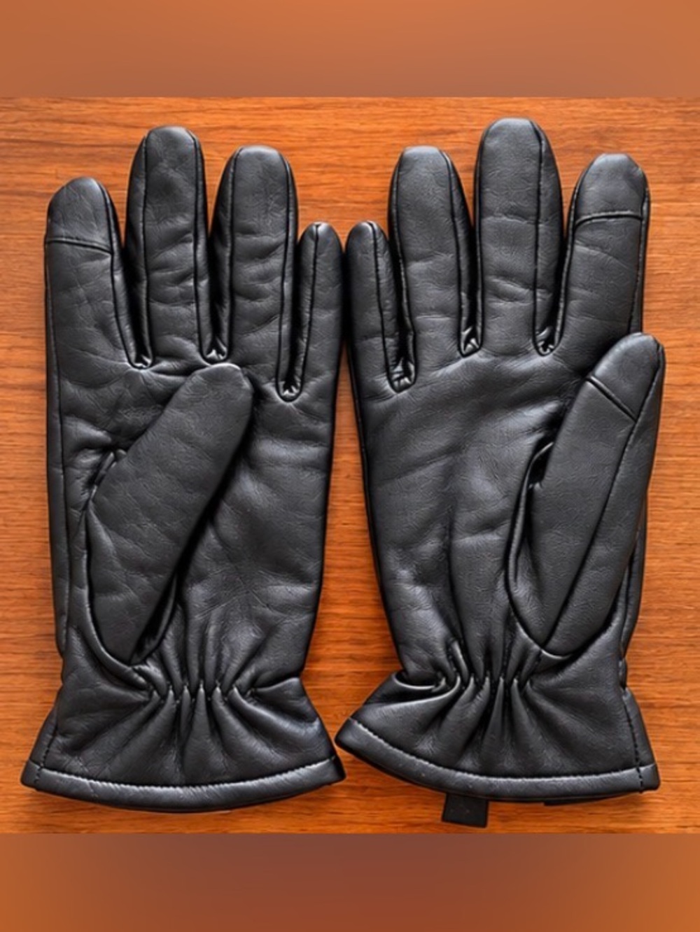 Jos. A. Bank Men’s Genuine Leather Gloves Black Size L